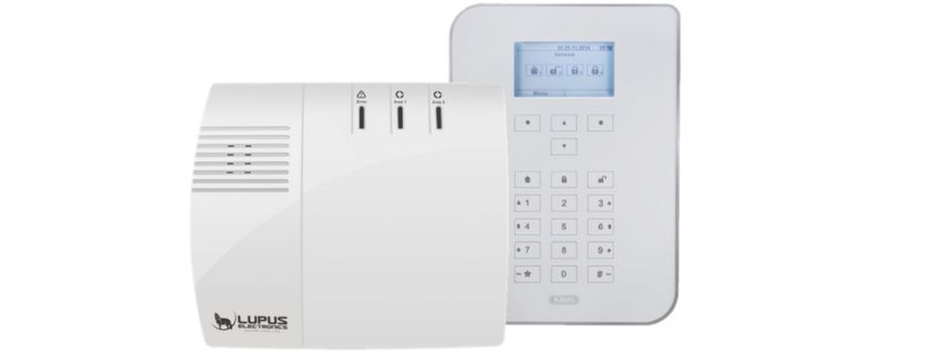 vergleich der alarmanlagen abus secvest, abus smartvest und lupus xt2.